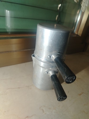 Moka alluminio argento nero - moka,