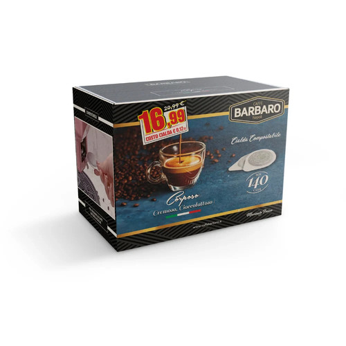 140 cialde caffè barbaro - 140,